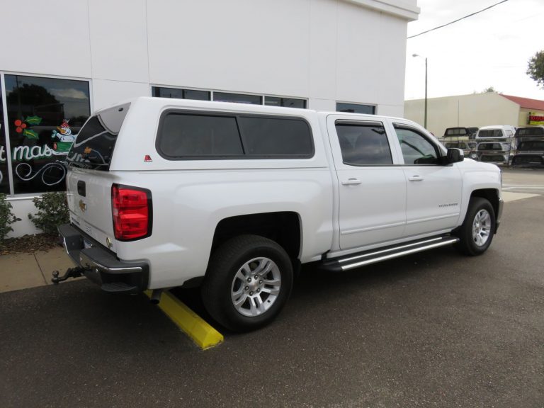 2016-white-chevy-silverado-1500-leer-100xr-topper - TopperKING ...